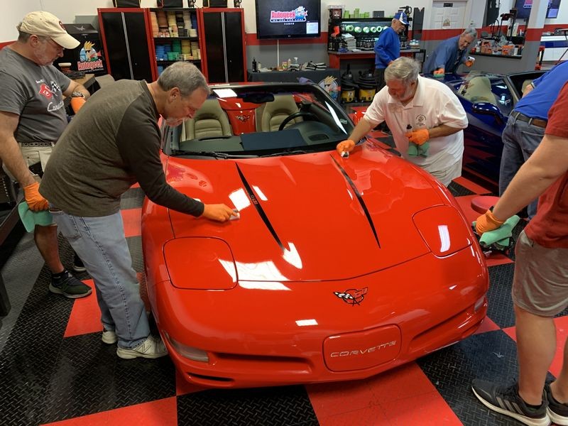 2020 Stuart Corvette Club Ceramic Coating Class with Mike Phillips