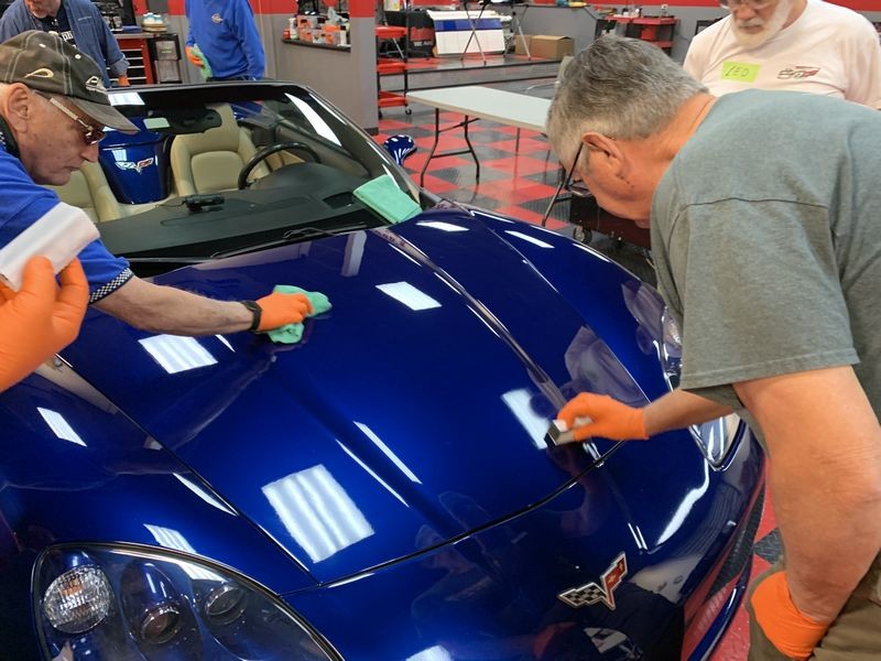 2020 Stuart Corvette Club Ceramic Coating Class with Mike Phillips