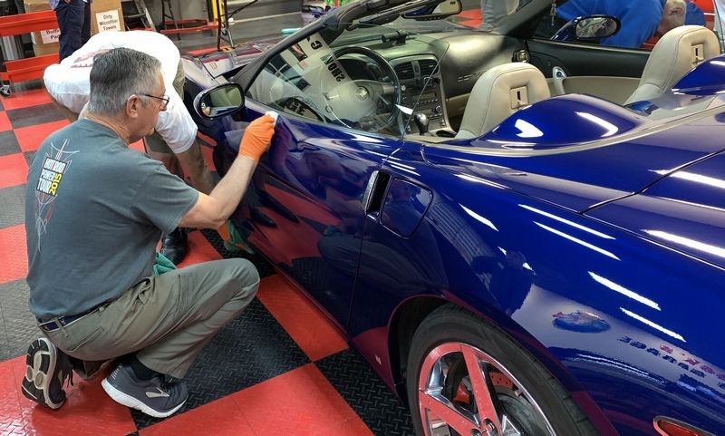 2020 Stuart Corvette Club Ceramic Coating Class with Mike Phillips