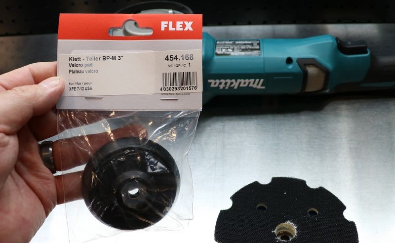 3 inch backing plate on Makita PO5000C mike phillips