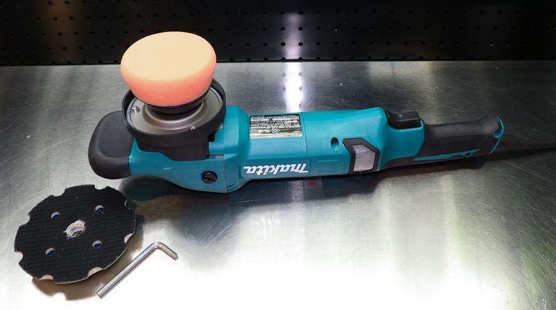3 inch backing plate on Makita PO5000C mike phillips