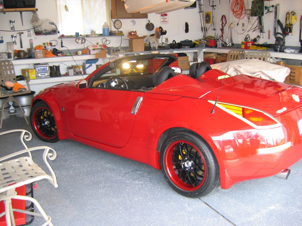 350Z 1st Polishing