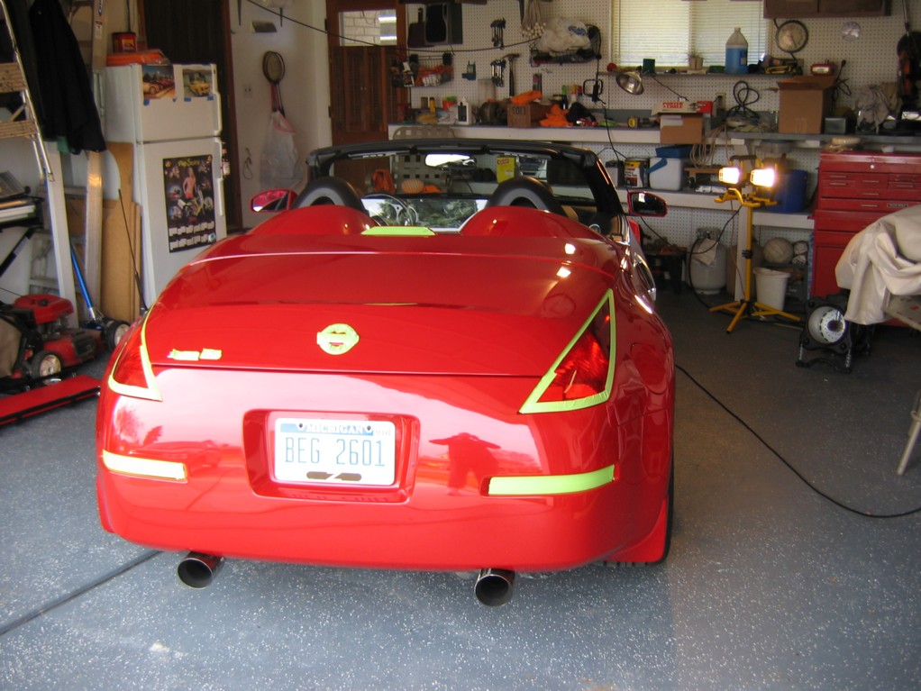 350Z 1st Polishing