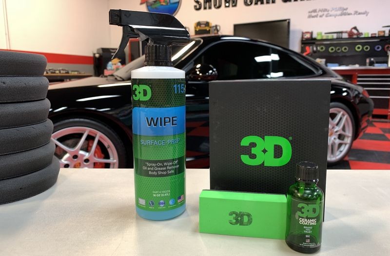 3D Wipe Panel Wipe  for Ceramic Coatings