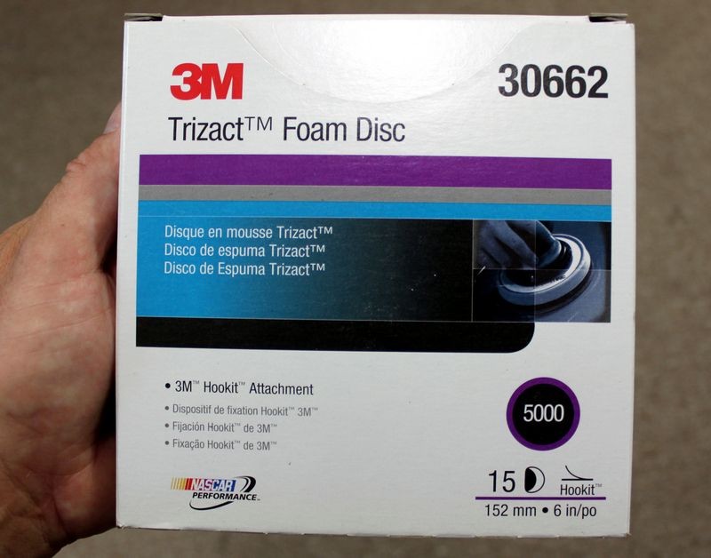 3M Trizact #5000 Grit Foam Finishg Dics Wesanding