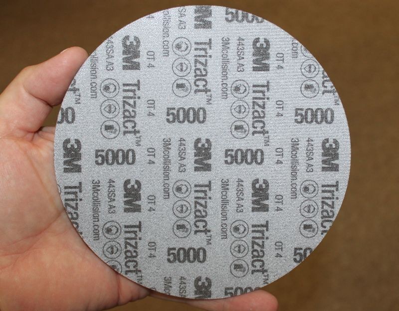 3M Trizact #5000 Grit Foam Finishg Dics Wesanding