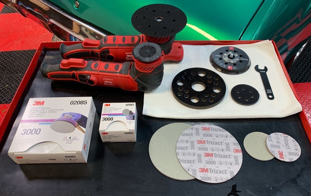 3M Trizact Machine Sanding Mike Phillips