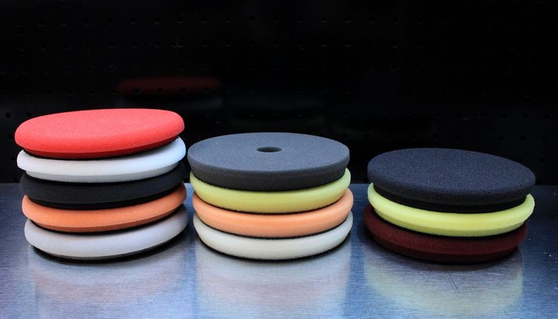 5.5&quot; SUPER THIN FOAM PAD OPTIONS for your Dual Action Polisher