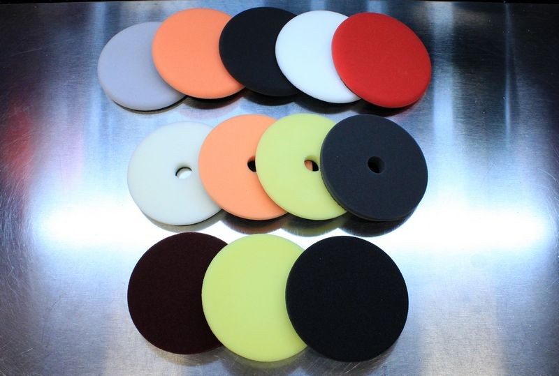 5.5&quot; SUPER THIN FOAM PAD OPTIONS for your Dual Action Polisher