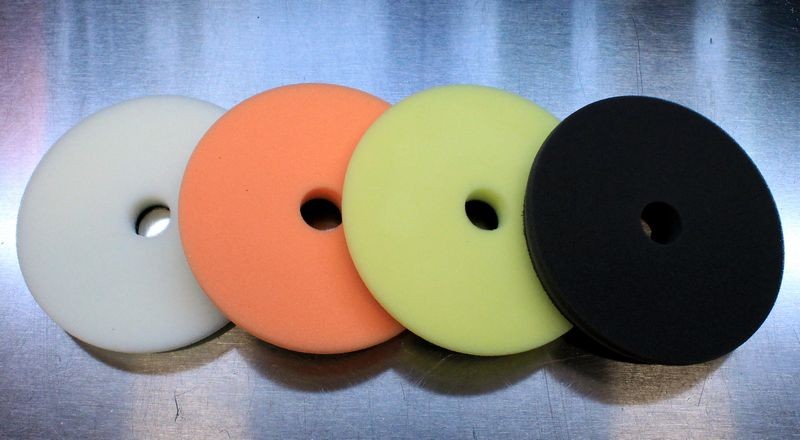 5.5&quot; SUPER THIN FOAM PAD OPTIONS for your Dual Action Polisher