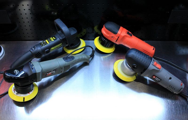 5.5&quot; SUPER THIN FOAM PAD OPTIONS for your Dual Action Polisher