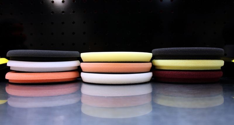 5.5&quot; THIN FOAM PAD OPTIONS for your Dual Action Polisher