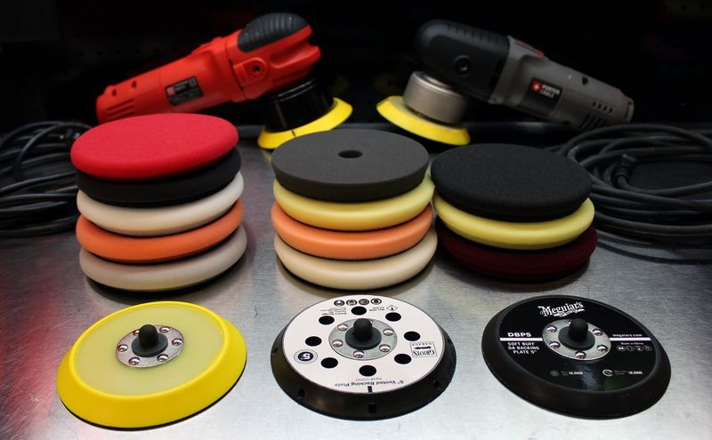 5.5&quot; THIN FOAM PAD OPTIONS for your Dual Action Polisher