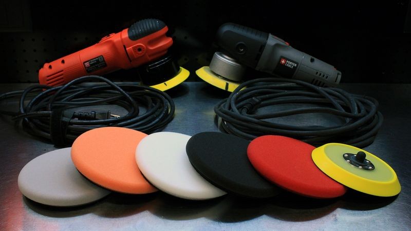 5.5&quot; THIN FOAM PAD OPTIONS for your Dual Action Polisher