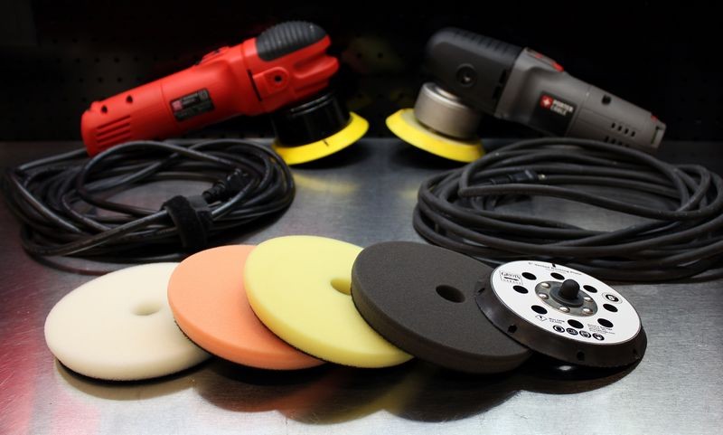 5.5&quot; THIN FOAM PAD OPTIONS for your Dual Action Polisher