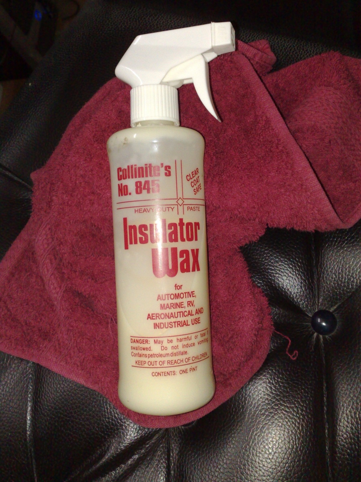 845 spray wax
