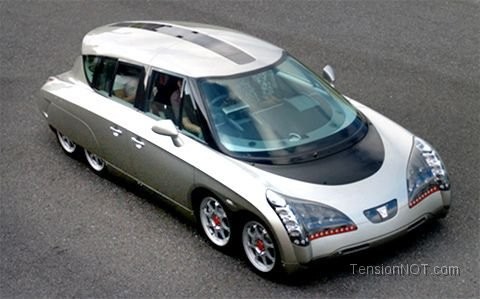 8wheelsweirdcar