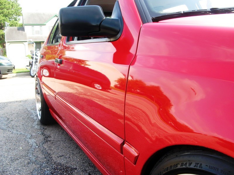 97 VW Jetta After Polishing