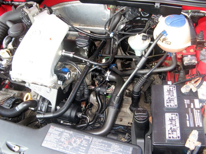 97 VW Jetta Engine Cleaning Before and After