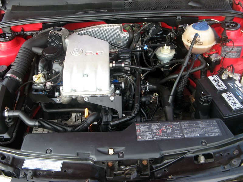 97 VW Jetta Engine Cleaning Before and After