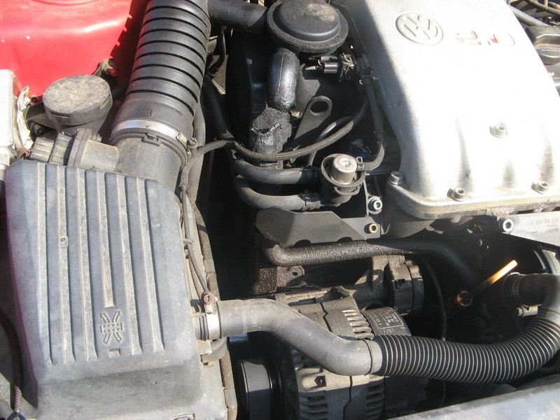 97 VW Jetta Engine Cleaning Before and After
