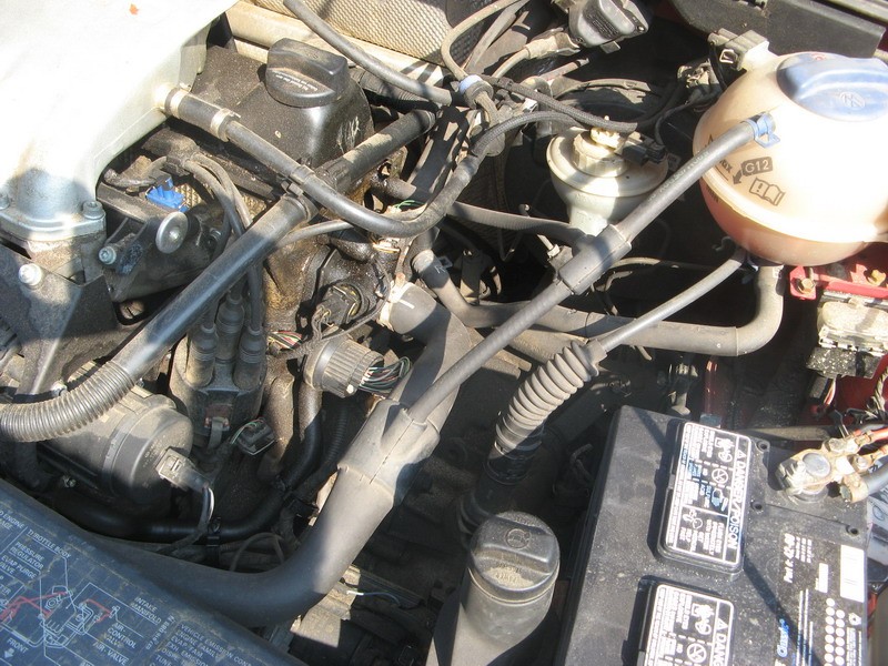 97 VW Jetta Engine Cleaning Before and After