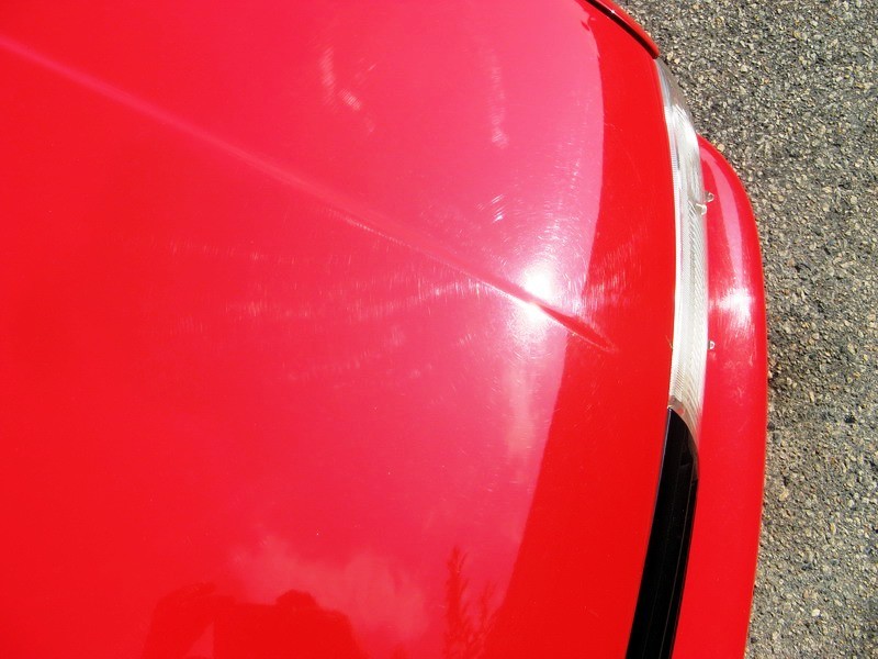 97 VW Jetta Swirls Hood