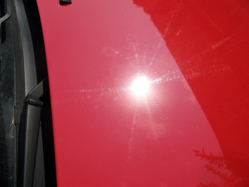 97 VW Jetta Swirls Hood