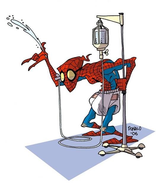 A Beat-Up Spidey