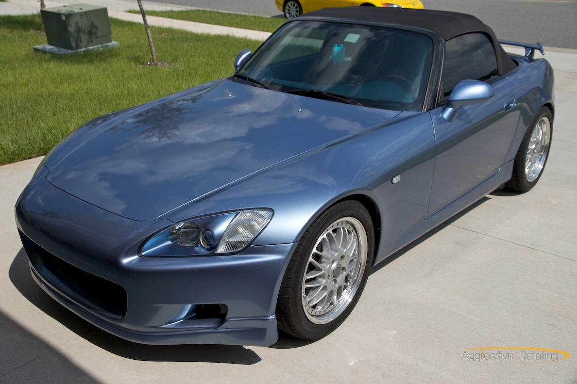 after polishing before LSP