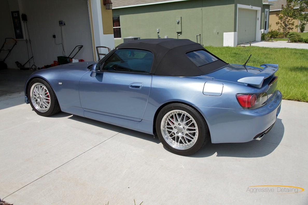 after polishing before LSP