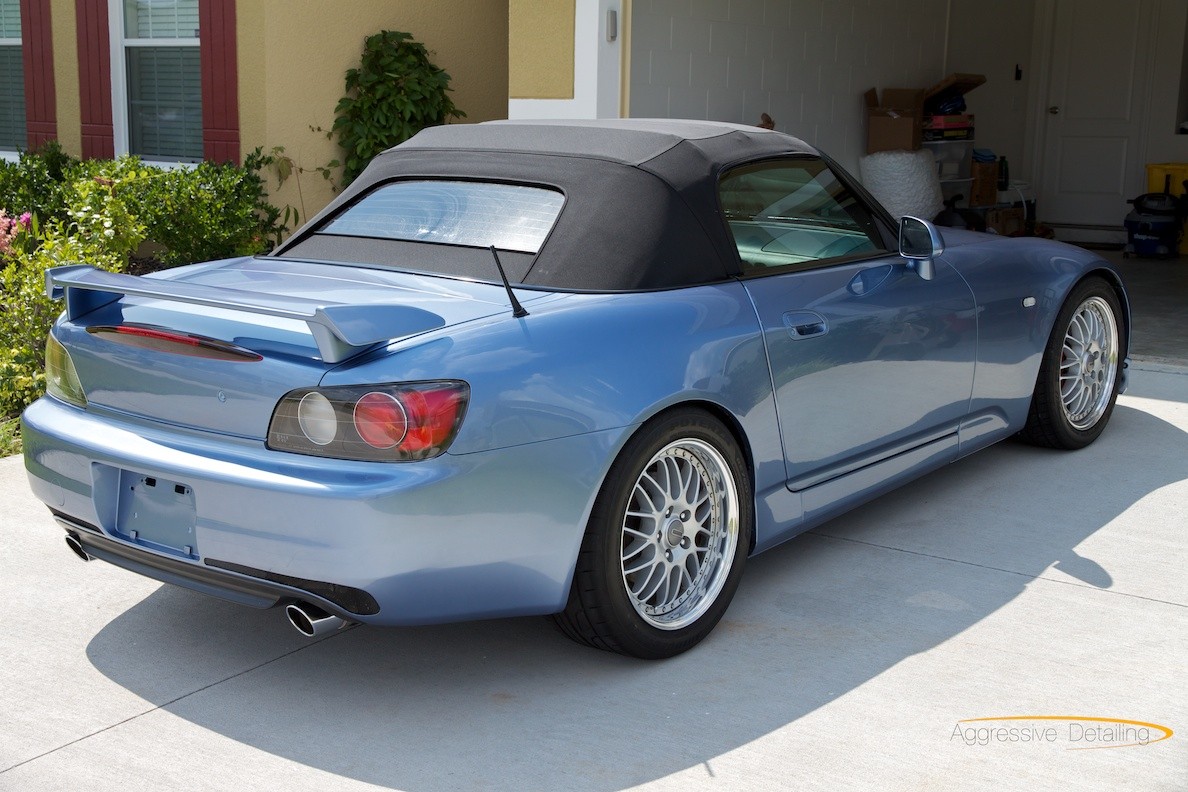 after polishing before LSP