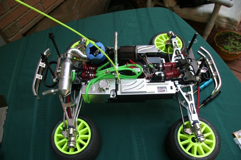 All aluminum TRAXXAS Revo Show Truck