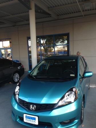 At the dealership