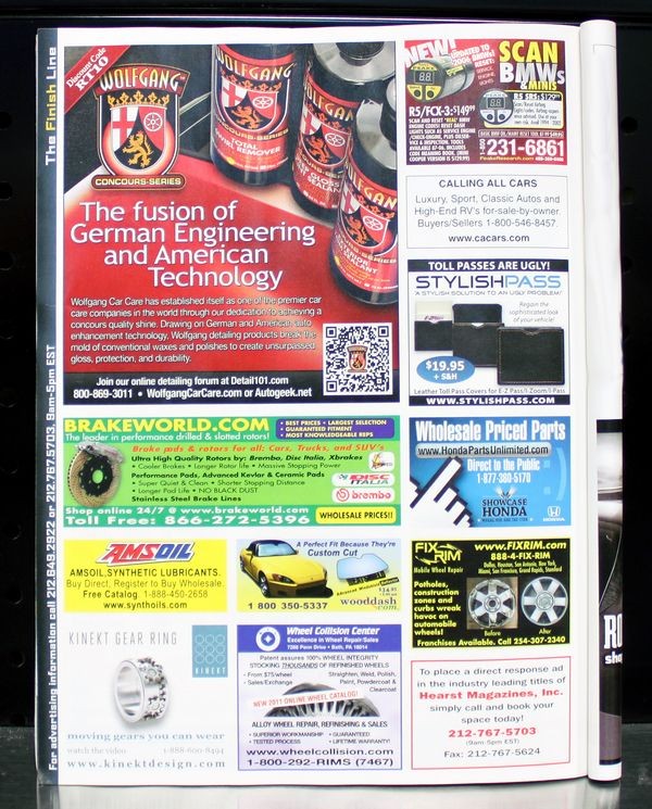 Autogeek Ads in Road and Track Magazine