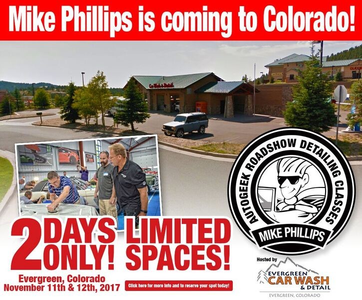 Autogeek Detailing Class in Colorado Mike Phillips