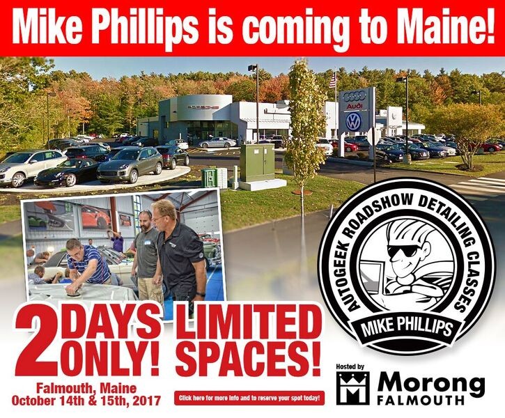 Autogeek Detailing Class in Maine Mike Phillips