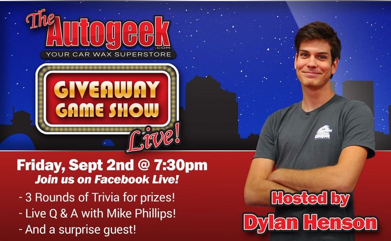 Autogeek Giveaway Game Show