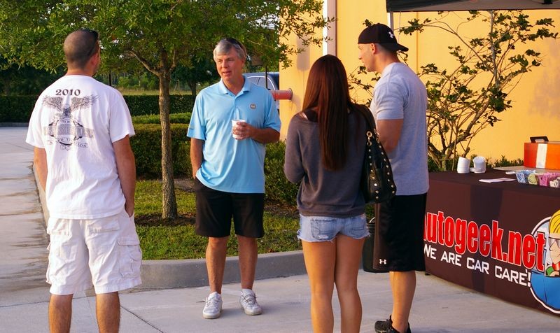 Autogeeks Cars and Coffee with Mike Phillips May 2014