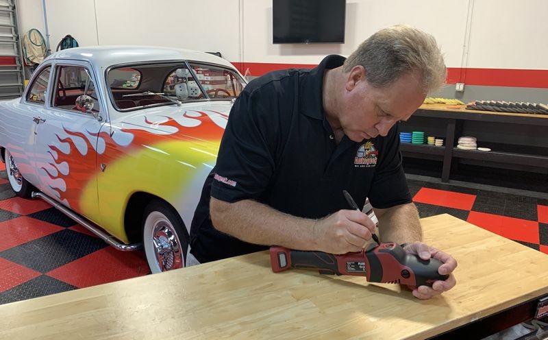 Autograph tools by Mike Phillips