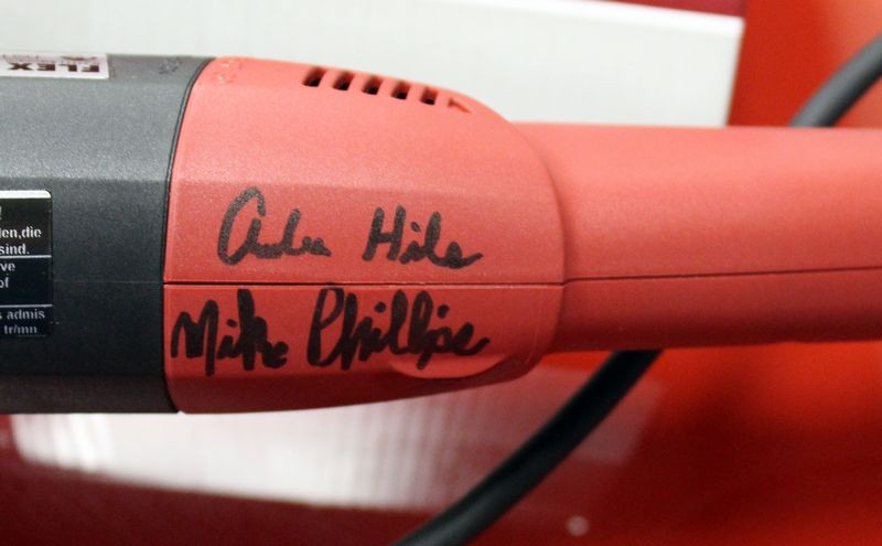Autographed FLEX 3401 - THANK YOU CHRIS!