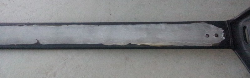 B4 sanding, after sanding - B4 paint