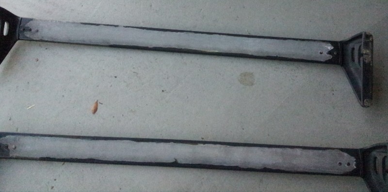 B4 sanding, after sanding - B4 paint