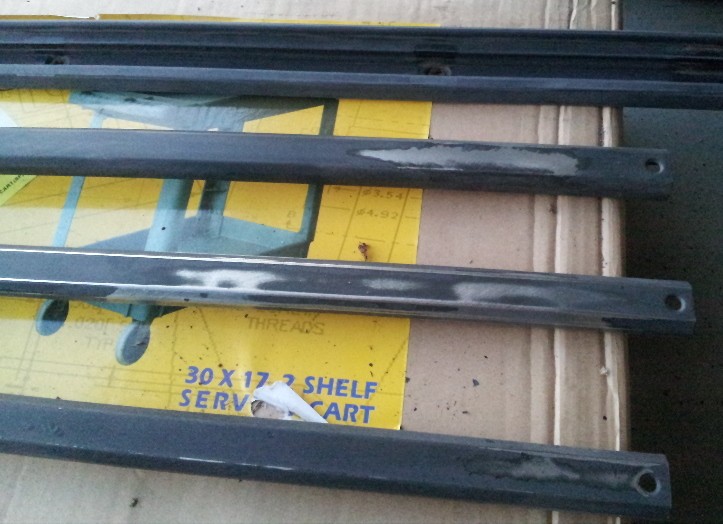 B4 sanding, after sanding - B4 paint