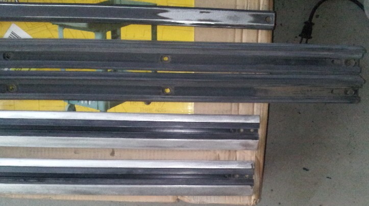 B4 sanding, after sanding - B4 paint