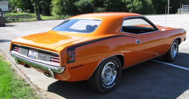 Bad Ass Cuda getting coated with Gtechniq Crystal Serum