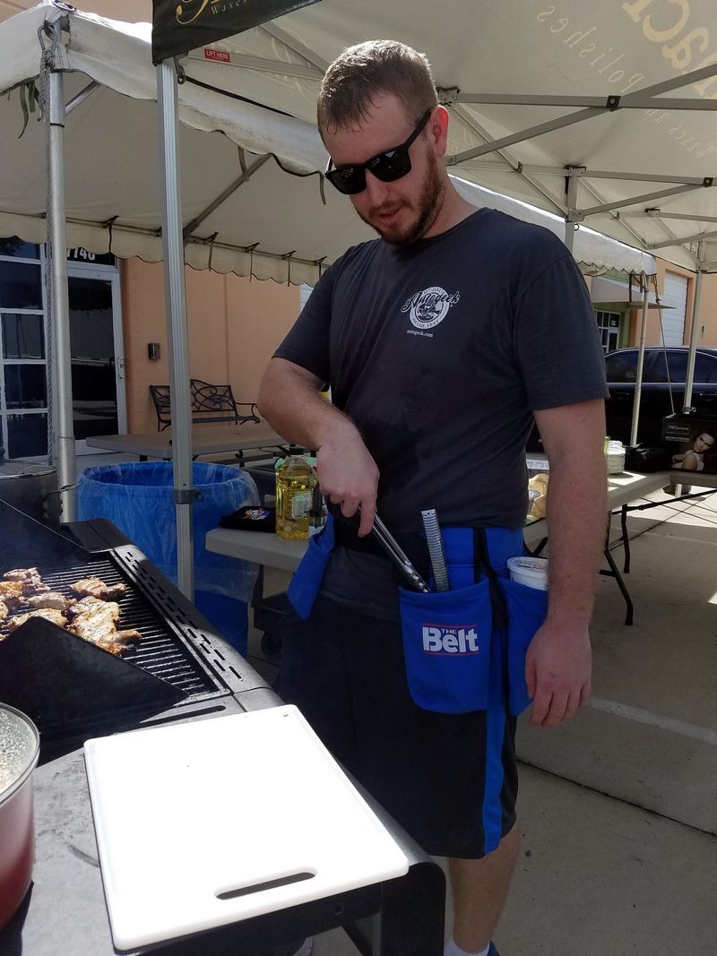 Barbeque grilling time with The Belt at Autogeek.com