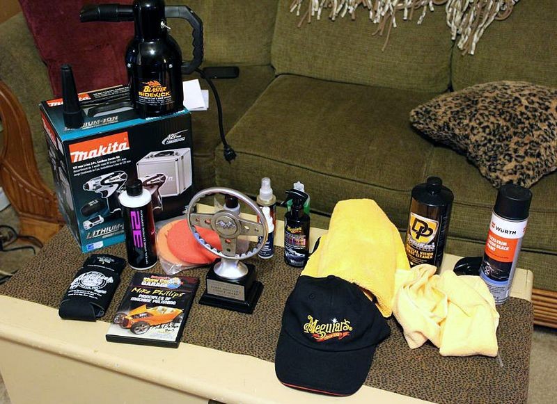 Barry Meguiar Award at Autogeek's Detail Fest
