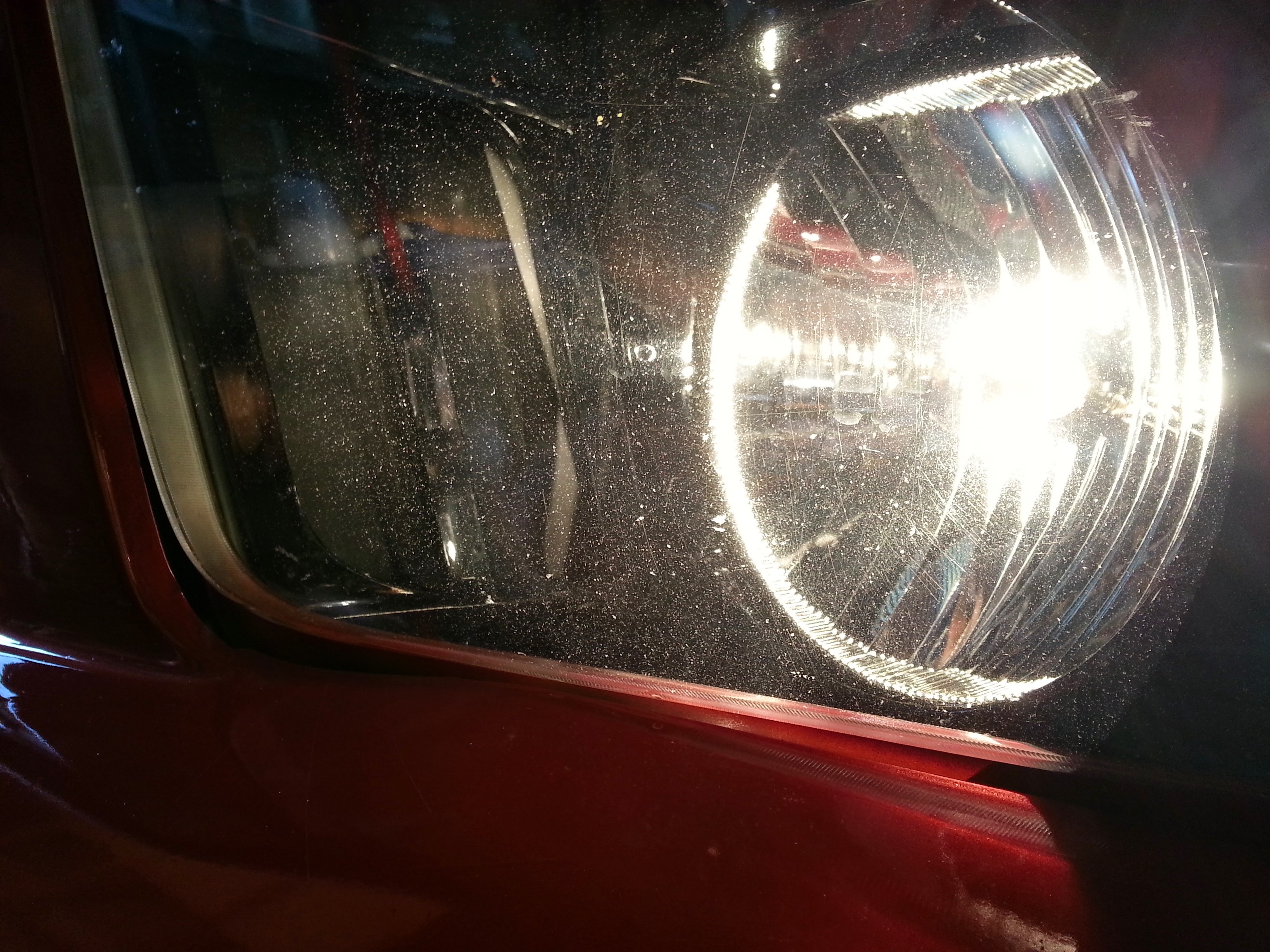 Before heradlight