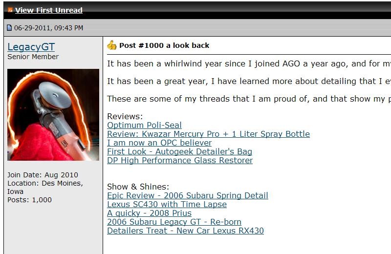 Bill aka LegacyGT 1000 posts